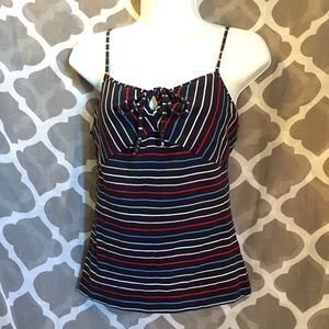 Roxy- size Large tank top with tie at bust
